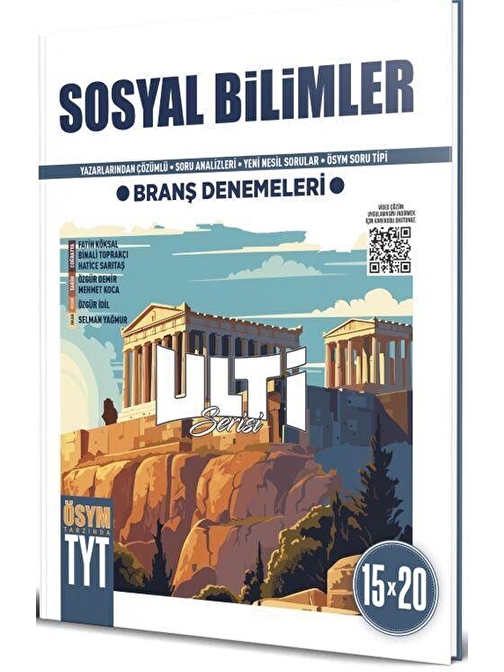 Tyt Sosyal Bilgiler Ulti Serisi Branş Denemeleri Bes Yayınları