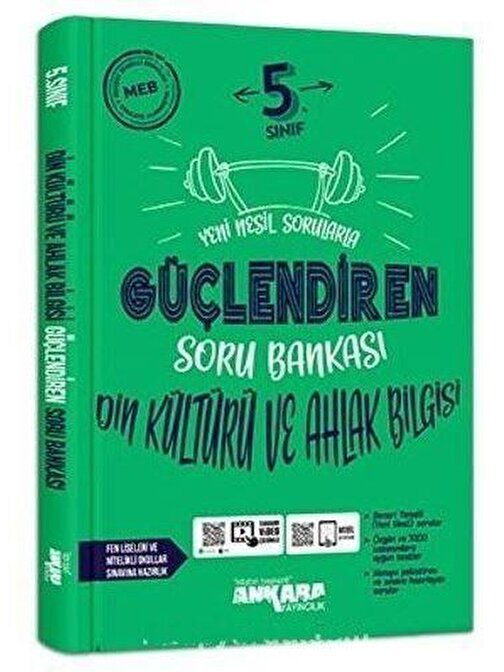 5. Sınıf Din Kültürü ve Ahlak Bilgisi Güçlendiren Soru Bankası Ankara Yayıncılık