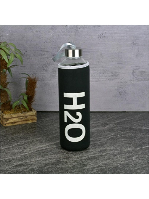 Tohana H2O 750 ml Cam Matara Siyah