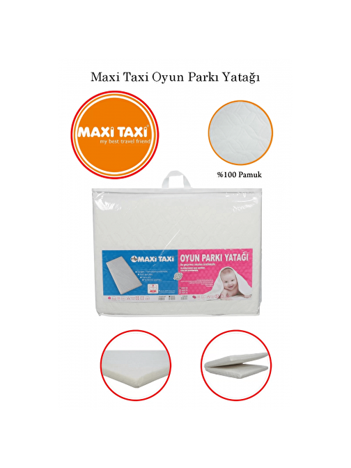 Maxi Taxi Pamuk Bebek Oyun Parkı Yatağı 70x110 cm