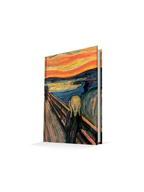 Deffter Deftter Art Of World Edvard Munch The Scream Çizgili Defter 64876-4