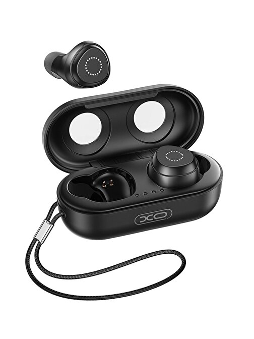 Xo Kablosuz Silikonlu Kulak İçi Bluetooth Kulaklık Siyah