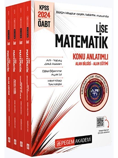 2024 Kpss Öabt Lise Matematik Konu Anlatımlı Pegem Yayınları