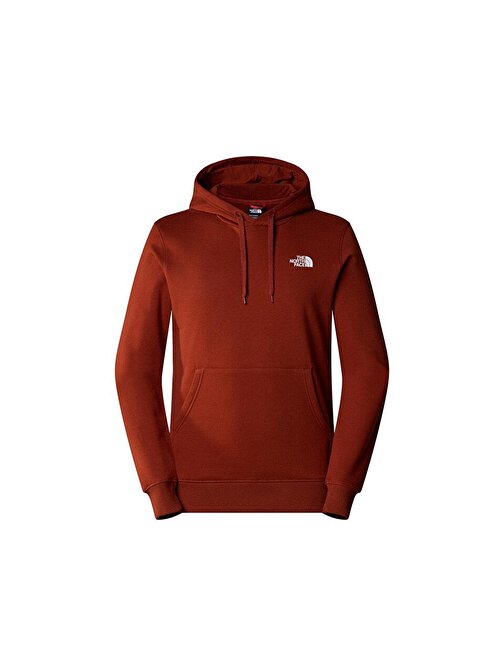 The North Face M Seasonal Graphic Hoodie Erkek Outdoor Sweatshirts Nf0A7X1Pubc1 Bordo Bordo Xl