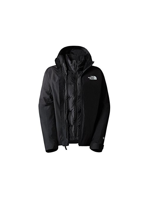 The North Face W Mountain Light Triclimate Gtx Jacket Kadın Outdoor Montu (800 Dolgu Kaz Tüyü) NF0A84EYJK31 Siyah