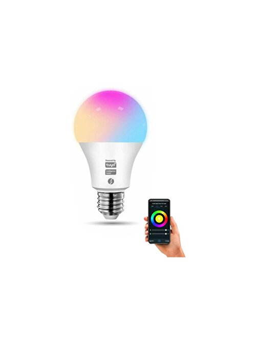 S-Link Swapp SL-RGB15 Smart/Akıllı RGB 15W 50Hz 1200lm Wifi TUYA Destekli Lamba/Ampul