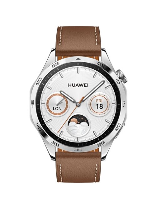 Huawei Watch GT4 Android - iOS Uyumlu 46 mm Akıllı Saat Kahverengi
