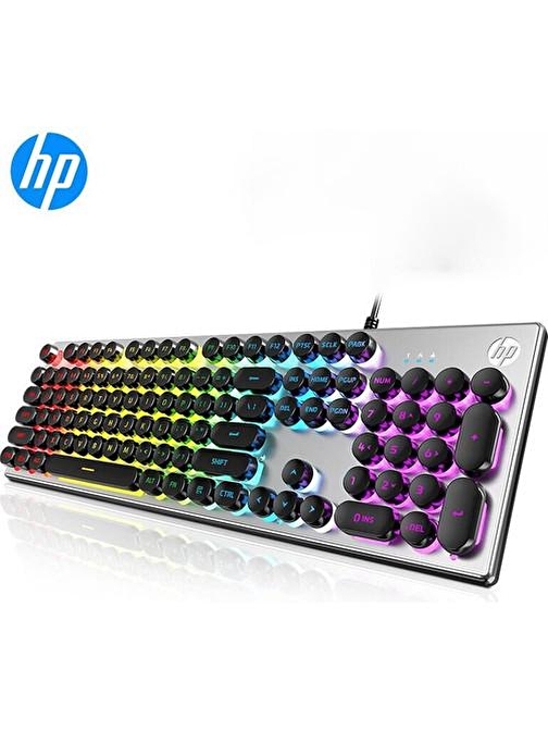 HP K500Y İngilizce Q Kablolu RGB Mekanik Gaming Klavye