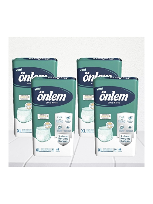 ÖNLEM EMİCİ KÜLOT XL 30 LU X 4 PAKET