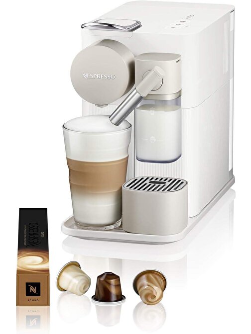 Nespresso F121 Lattissima One Kapsüllü Kahve Makinesi, Beyaz