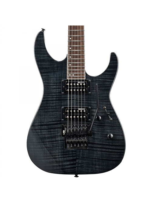 ESP LTD M-200FM Flame Black Elektro Gitar