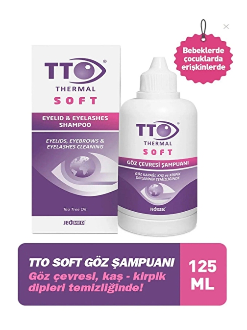 TTO SOFT GÖZ ŞAMPUANI 125 ML