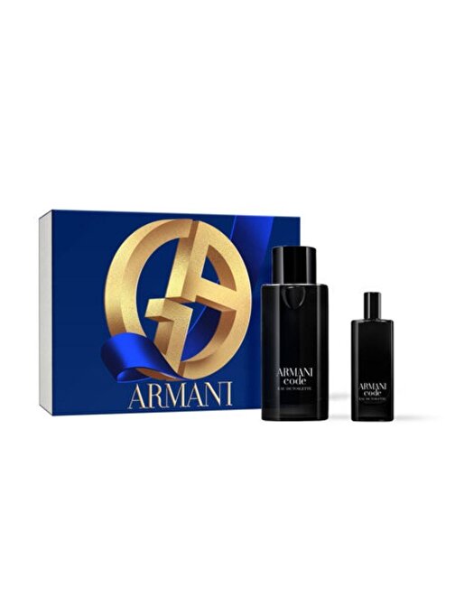 Giorgio Armani Code EDT 125 ml + 15 ml Erkek Parfüm Seti