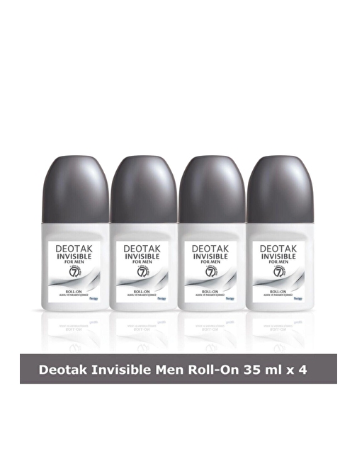 DEOTAK ROLL-ON INVSIBLE FOR MEN