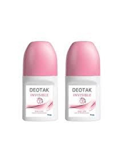 DEOTAK ROLL-ON INVISIBLE WOMEN 35ML X 2 ADET