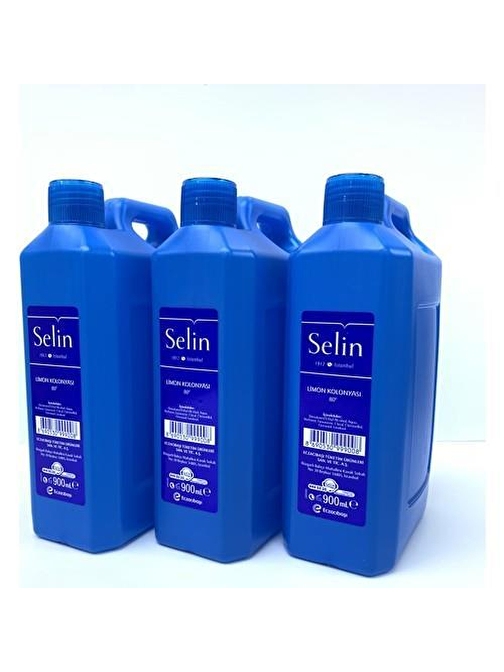 SELİN KOLONYA BİDON 900 ML X 3 ADET