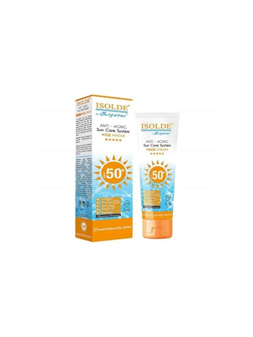 ZİGAVUS ISOLDE GÜNEŞ YÜZ KREMİ 50+SPF 100 ML