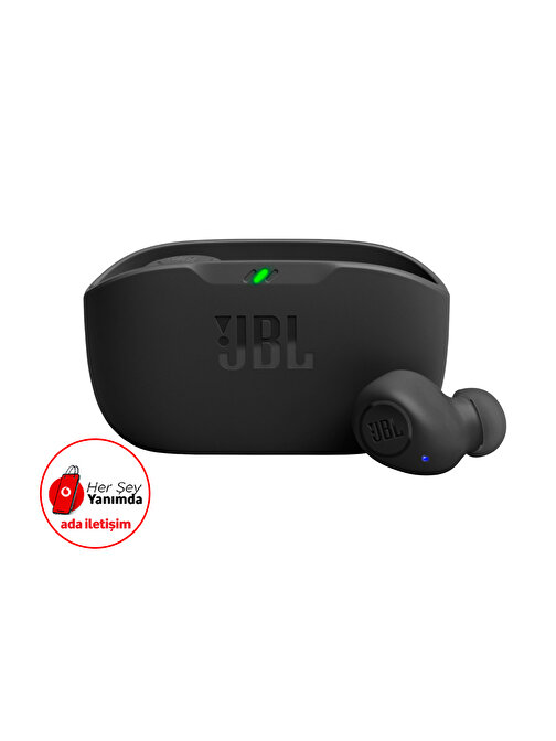 Jbl Wave Buds Kablosuz Silikonlu Kulak İçi Bluetooth Kulaklık Siyah