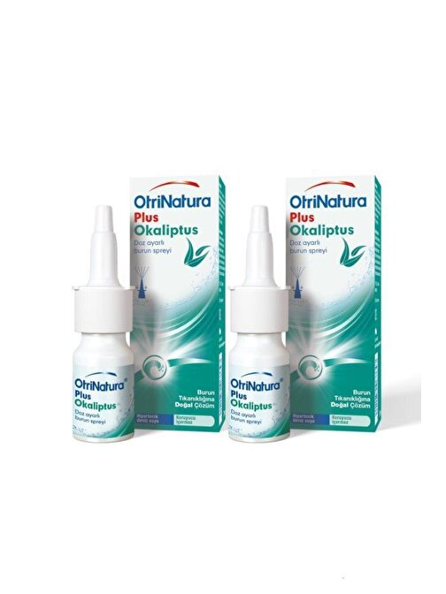 Otrinatura Plus Okaliptus Burun Spreyi 20ml x 2 Adet