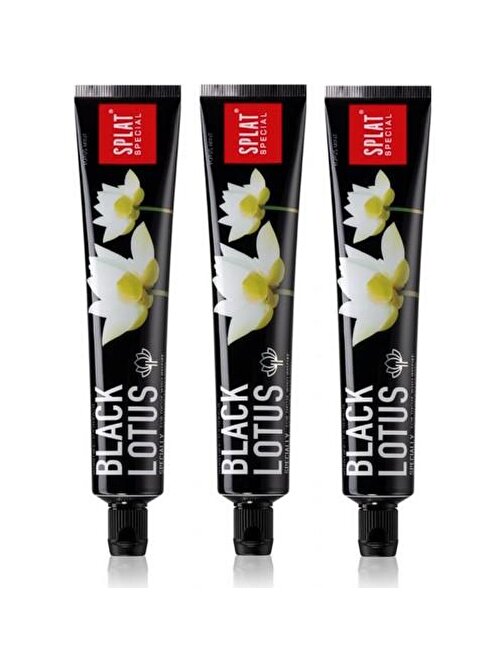 SPLAT BLACK LOTUS 75 ML X 3ADET