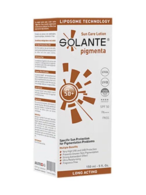 Solante Pigmenta Sun Care Lotion Spf50+ 150 ml
