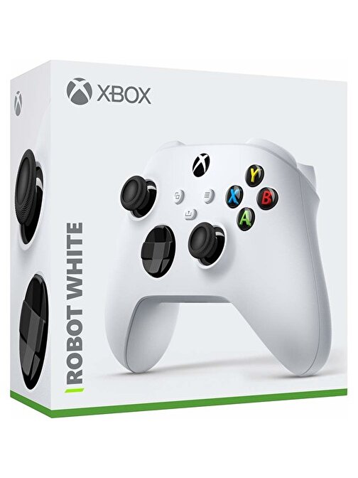 Microsoft 9. Nesil Xbox Wireless Controller İle Uyumlu Kablosuz Beyaz Gamepad