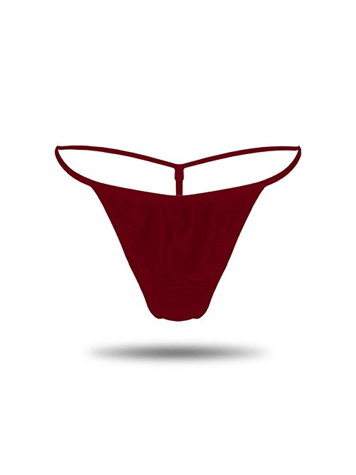 Saten Tanga Bordo - 1122.1364.