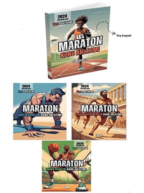 2024 Öabt Maraton Besyo Beden Eğitimi Konu Anlatımlı Modüler Set Dizgi Kitap