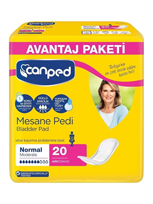 CANPED MESANE PEDİ NORMAL 20 ADET