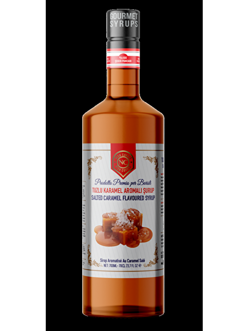 Nish Tuzlu Karamel Aromalı Şurup 700 ml