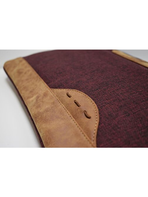 Minbag Danny 15 inç Polyester Bordo Laptop Çantası Bordo