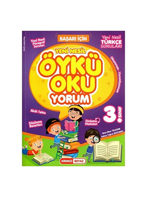 3. Sınıf Öykü Okuyorum Kırmızı Beyaz Yayınları