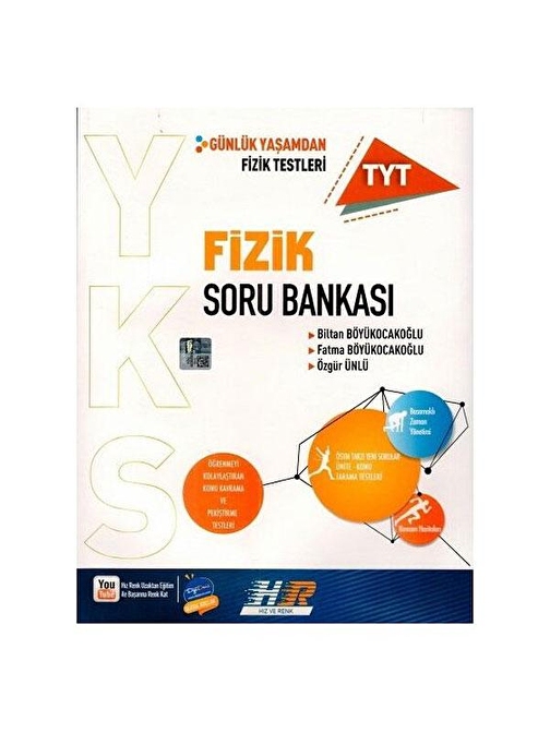 Tyt Fizik Soru Bankası Hız Ve Renk Yayınları