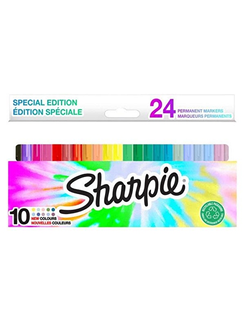 Sharpie 2180834 Special Edition Fine Permanent Markör Kalem 24 Renk