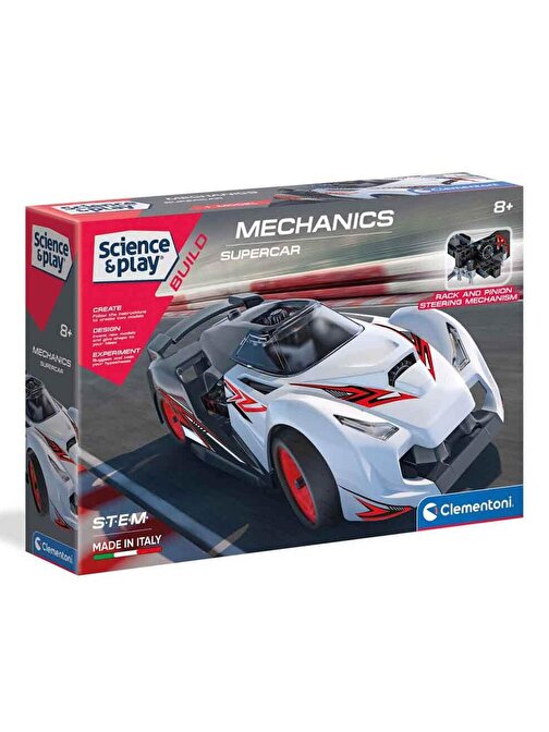 Clementoni Mekanik Laboratuvarı Supercar 75057Tr