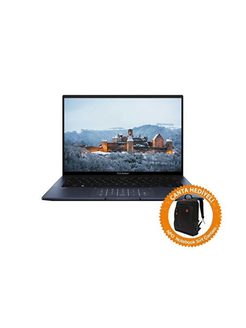 Asus ZenBook 14 UX3402ZA-KP632W01 CNT002 Iris Xe Graphics Eligible Intel Core i5-1240P 8 GB RAM 1 TB SSD 14 inç QHD Windows 11 Dizüstü Bilgisayar