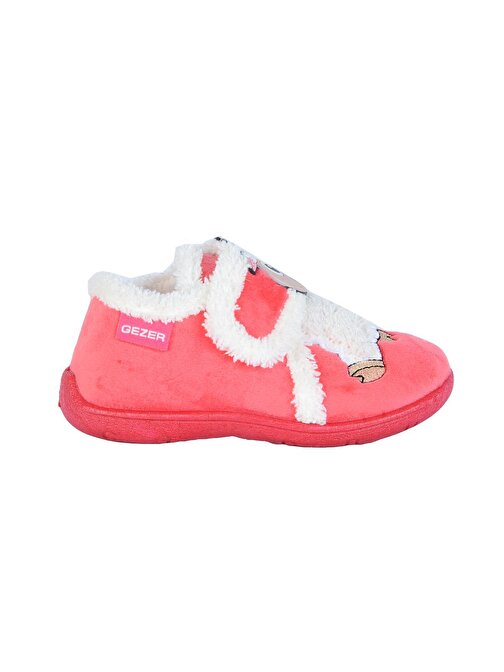 Gezer 03362 Kırmızı Kışlık Kız Çocuk Panduf Ayakkabı