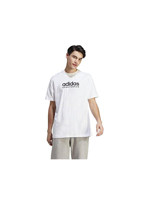 Adidas M All Szn G T Erkek Günlük Tişört Ic9821 Beyaz 2Xl