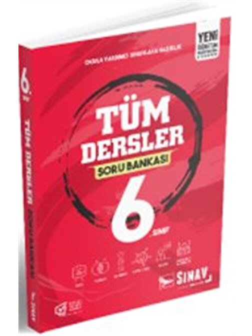 Sınav 6. Sınıf Soru Bankası Tüm Dersler