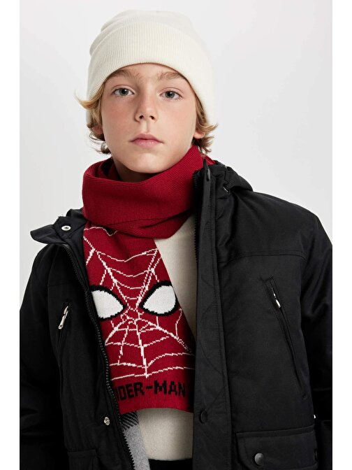 Erkek Çocuk Marvel Spiderman Triko Atkı A6178A823WN