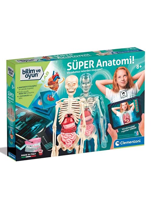 Clementoni Bilim Ve Oyun Süper Anatomi 64474