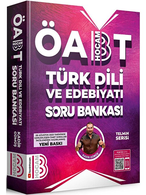 Benim Hocam 2024 Öabt Türk Dili Ve Edebiyatı Soru Bankası Telmih Serisi