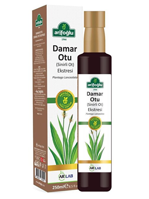 Damar Otu Sinirli Ot Ekstresi 250ml