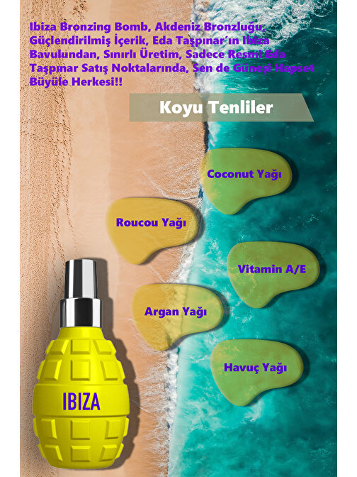 Eda Taşpınar Ibiza Bronzing Bomb - 200 ml