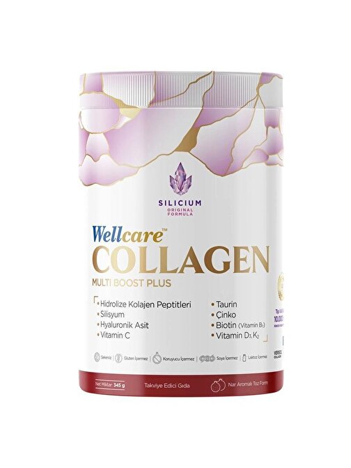 Wellcare Collagen Multi Boost Plus Tip I – II – III 10.000 mg 345 gr