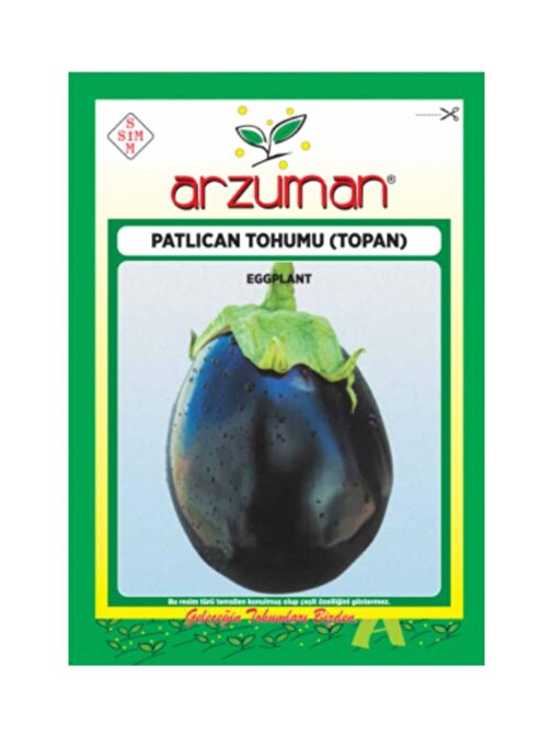 Arzuman Tohum Patlıcan Tohumu Topan