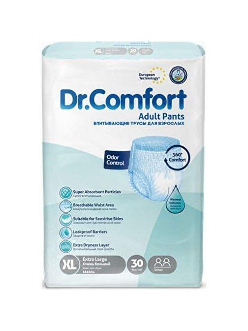 COMFORT KÜLOT HASTA BEZİ XLARGE 30'LU