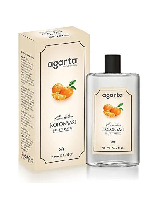 Agarta Cam Mandalina Kolonyası 200 Ml