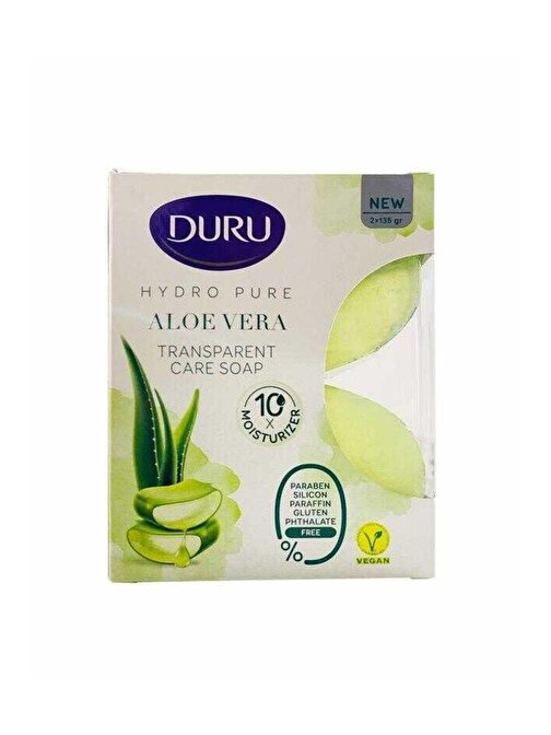 Duru Hydro Pure Aloe Vera Sabunu 2x135 Gr