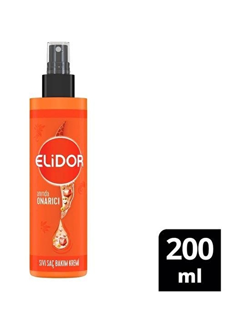 Elidor Sıvı Saç Kremi Onarıcı Bakım 200 Ml Yeni Ambalaj